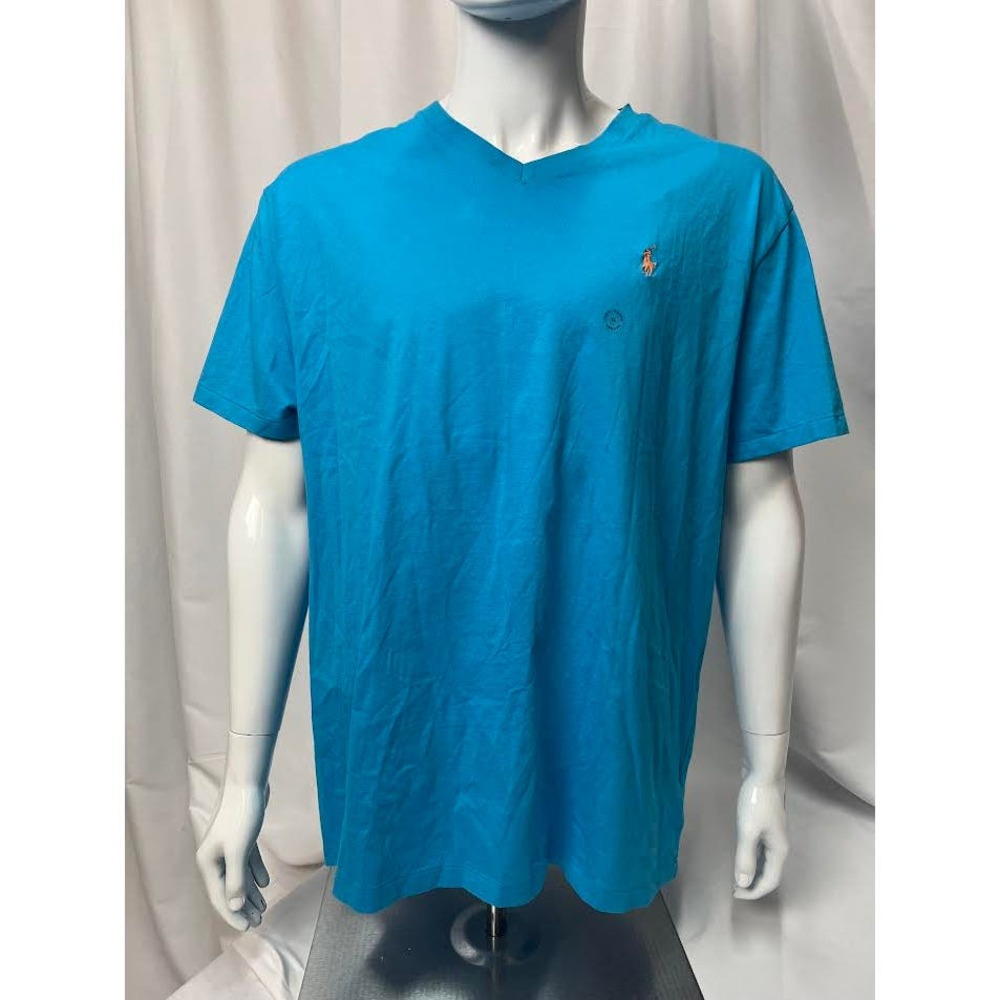 NWT! Polo Ralph Lauren MEN Classic‎ Fit Jersey V-Neck T-Shirt XL